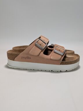 Papillio by Birkenstock Arizona Flex Platform Sandals - Soft Pink